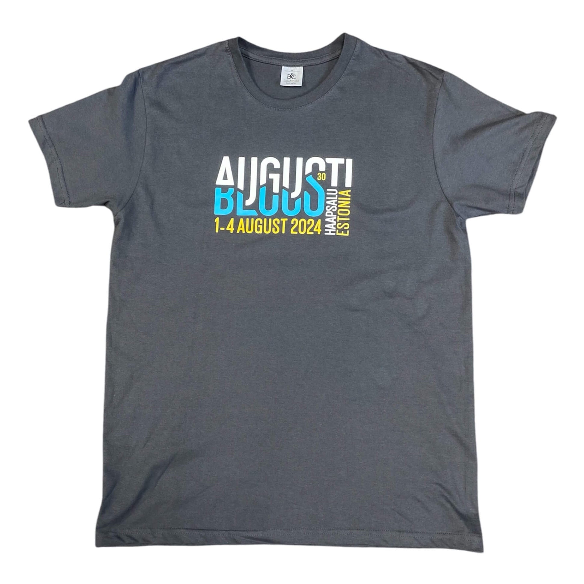 Augustibluus 2024 Festival T-Shirt - 30th Anniversary Edition Gray