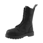 Herald ACS Black Steel Toe Safety Boots - Goodyear Welted Air Cushioned Work Boots for Men & Women