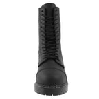 Herald ACS Black Steel Toe Safety Boots - Goodyear Welted Air Cushioned Work Boots for Men & Women
