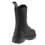 Herald ACS Black Steel Toe Safety Boots - Goodyear Welted Air Cushioned Work Boots for Men & Women