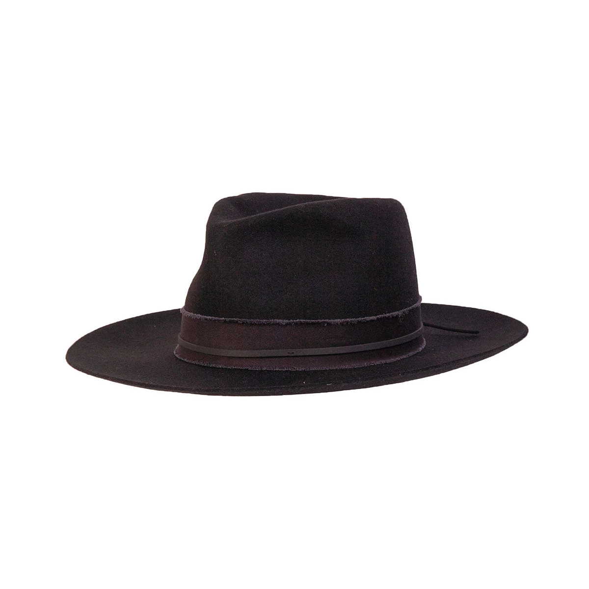AUSTRALIAN WOOL FELT HAT JAWA BLACK