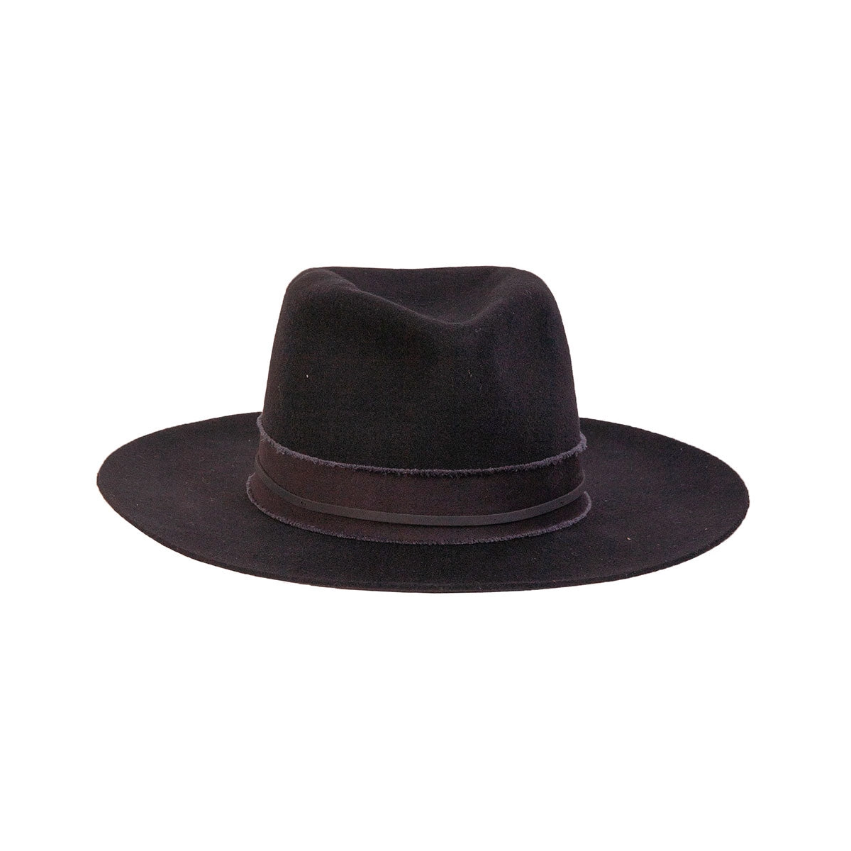 AUSTRALIAN WOOL FELT HAT JAWA BLACK