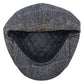 Checked Pattern Newsboy Cap