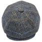 Checked Pattern Newsboy Cap