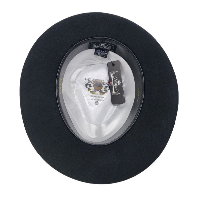 CLASSIC STIFF BRIM FEDORA HAT