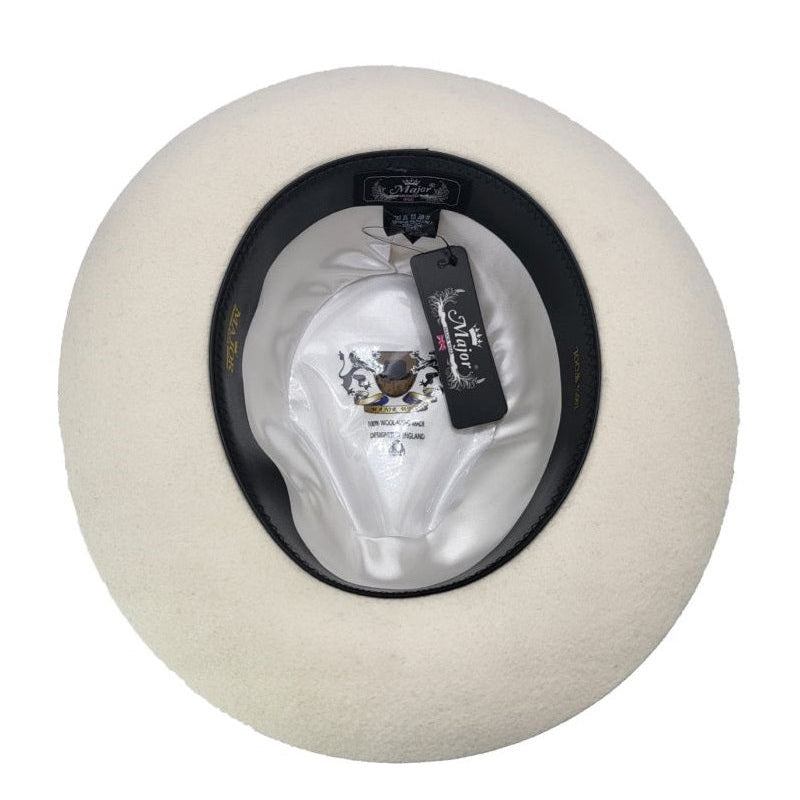 CLASSIC STIFF BRIM FEDORA HAT