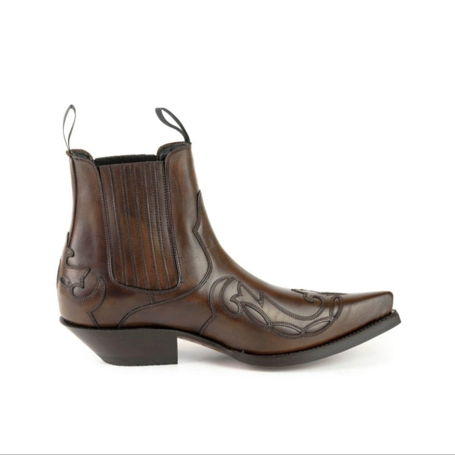 COWBOY ANKLE BOOTS AUSTIN 1931 brown marron