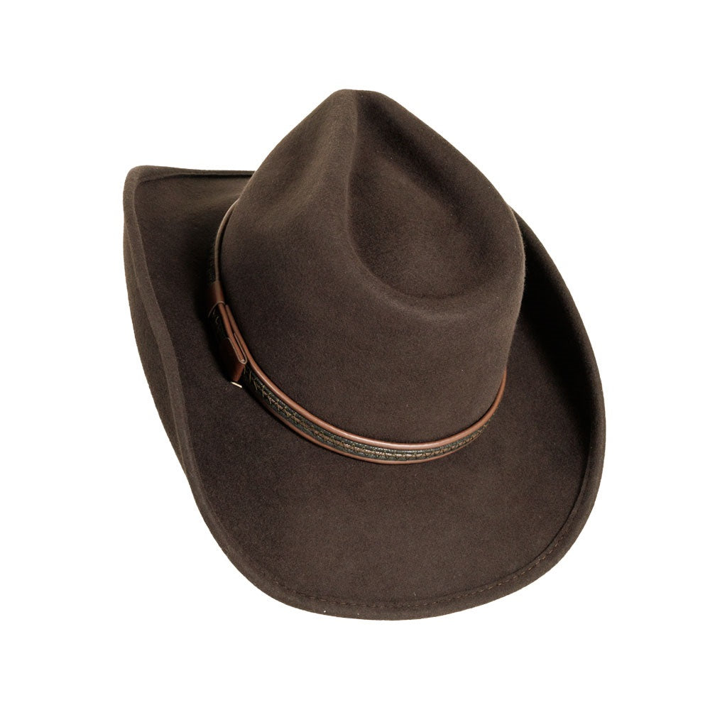 WESTERN OUTBACK HAT SHOWDOWN BROWN