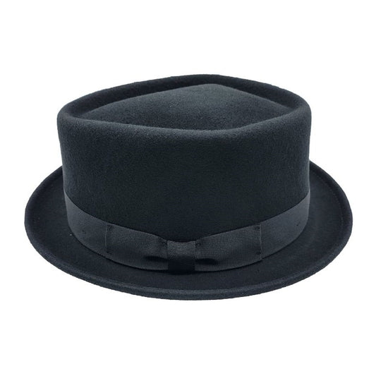 DIAMOND CROW PORK PIE HAT