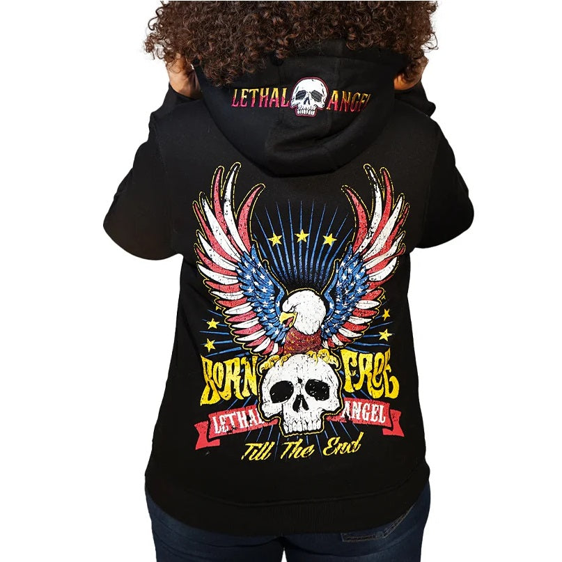 BORN FREE ZIP HOODIE