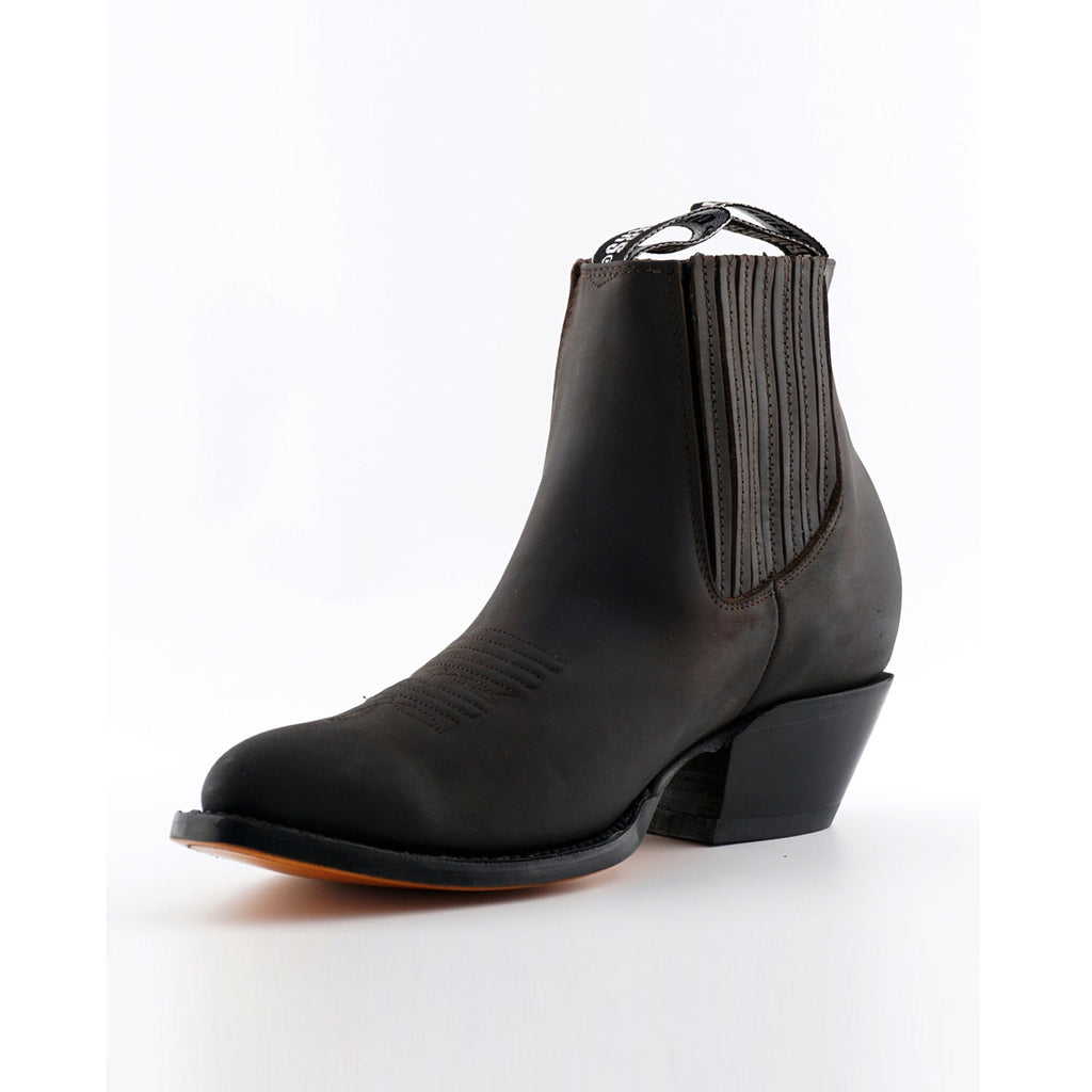 COWBOY ANKLE BOOTS MAVERICK BROWN