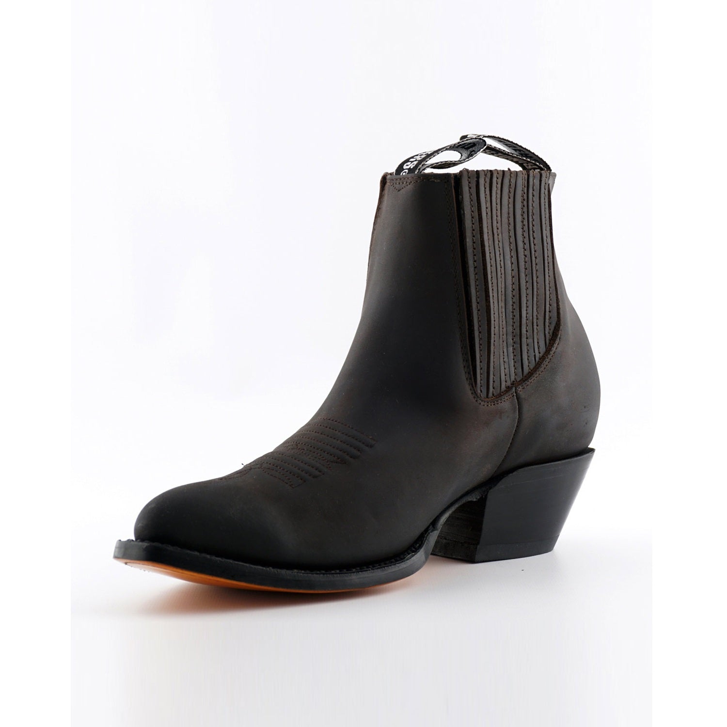 COWBOY ANKLE BOOTS MAVERICK BROWN