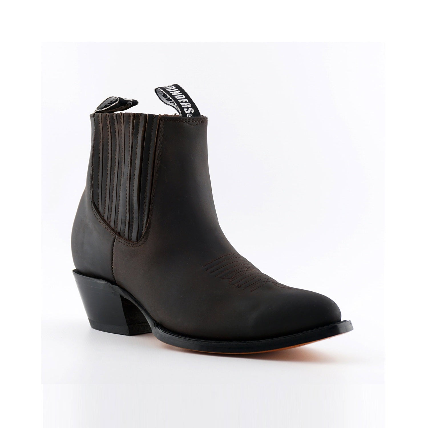 COWBOY ANKLE BOOTS MAVERICK BROWN