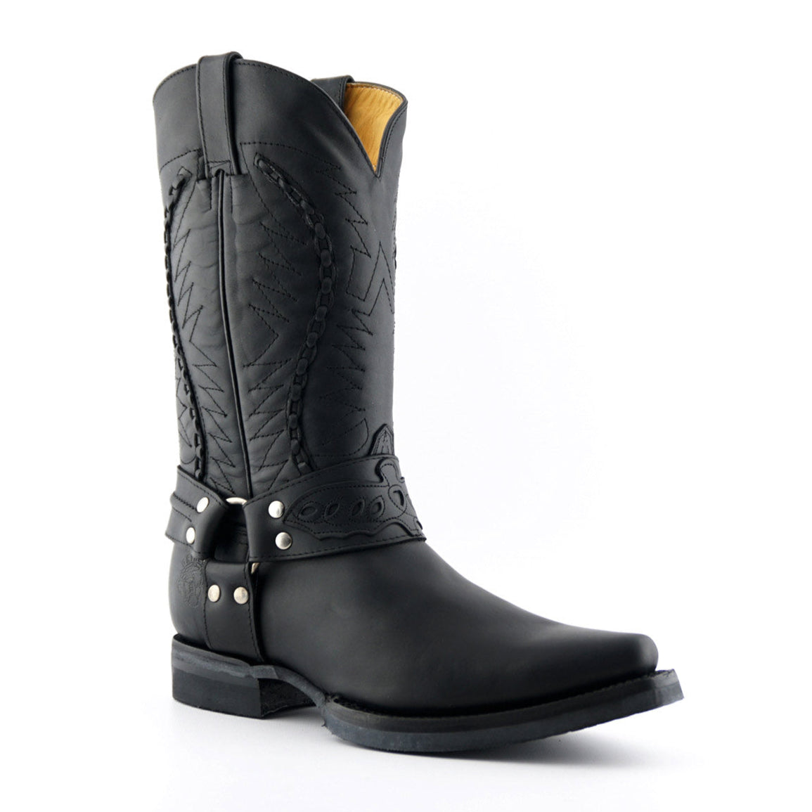 WESTERN BOOTS GALVESTON black