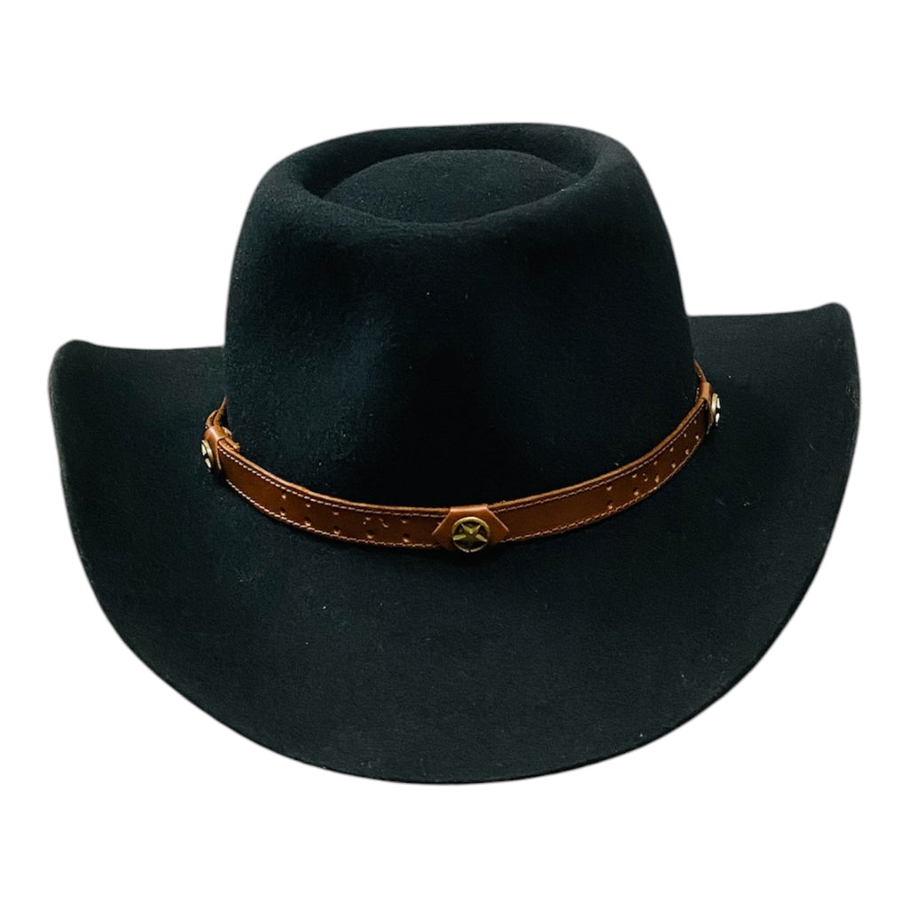 Jack — Handmade Western Cowboy Hat in 100% Stiff Wool Felt by Hatson