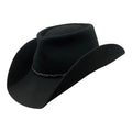 Western Wool Felt handmade Hat Thunder - Black Cowboy Hat