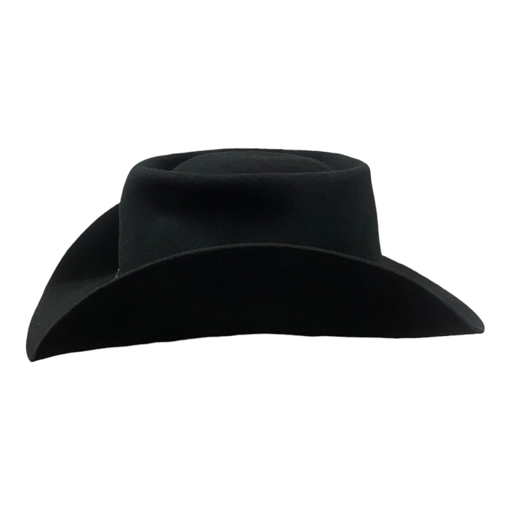 Western Wool Felt handmade Hat Thunder - Black Cowboy Hat