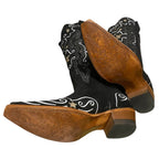 High Black Suede Women's Western Boots – My Star