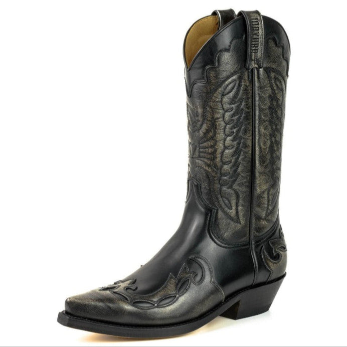 TWO COLORED LEATHER BOOTS 1927