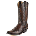 Men's Classic 1935 Python Cowboy Boots - Handmade Goodyear Welt Western Boots