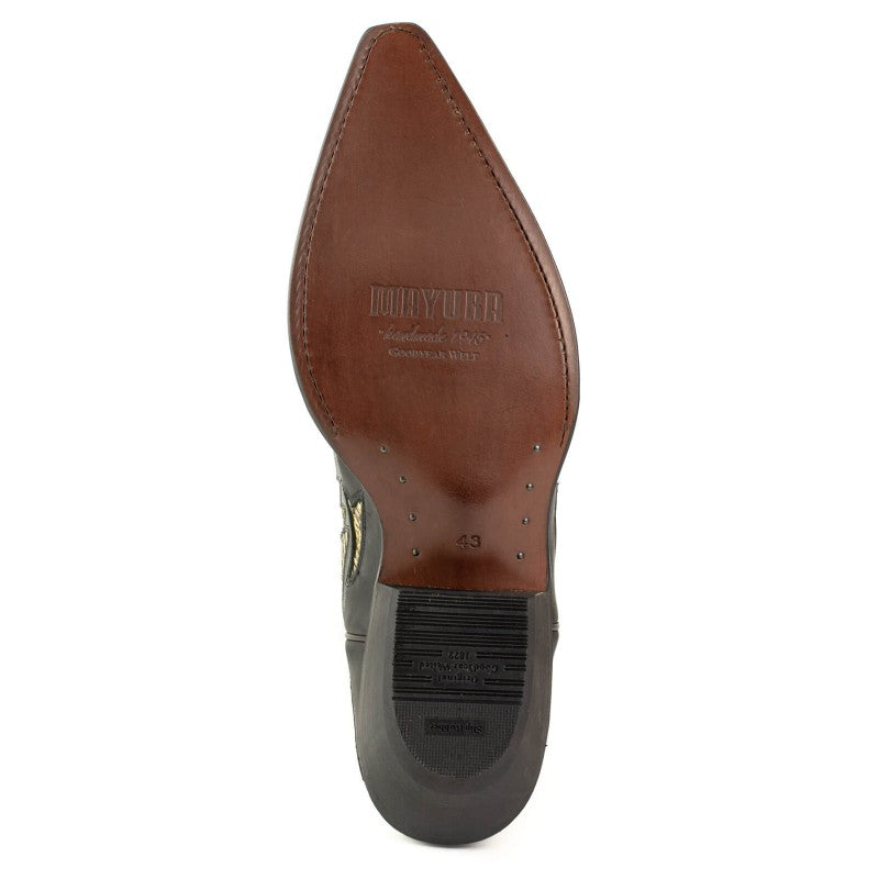 COWBOY BOOTS MEX cow and python leather