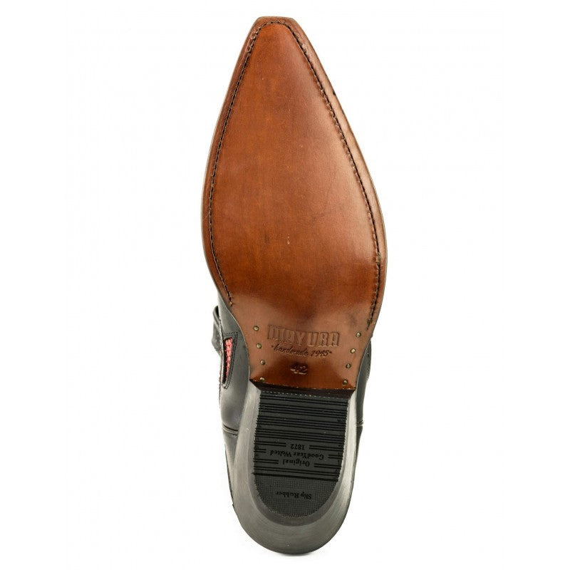COWBOY BOOTS MEX cow and python leather