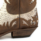 Men's Desert Cowboy Boots - Handmade Python Leather with Goodyear Welt