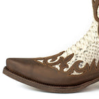 Men's Desert Cowboy Boots - Handmade Python Leather with Goodyear Welt