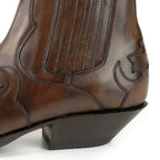 Men's Austin 1931 Cowboy Ankle Boots - Handcrafted Vintage Cowhide Goodyear Welt Boots