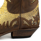 Men's Desert Cowboy Boots - Handmade Python Leather with Goodyear Welt