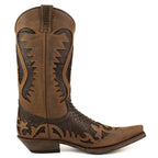 Men's Desert Cowboy Boots - Handmade Python Leather with Goodyear Welt