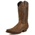 Men's Desert Cowboy Boots - Handmade Python Leather with Goodyear Welt