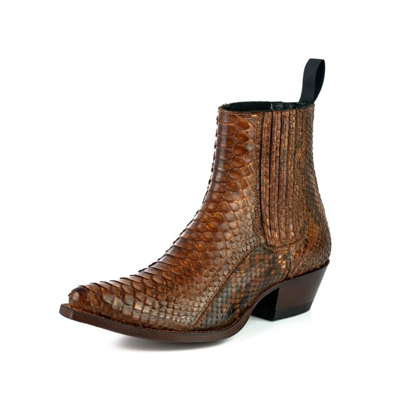 Exotic western ankle boots Marie 2496