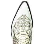Men's Rock 2500 Python Cowboy Ankle Boots - Mayura Handcrafted Vintage Leather Boots