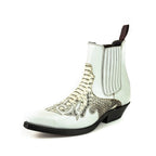 Men's Rock 2500 Python Cowboy Ankle Boots - Mayura Handcrafted Vintage Leather Boots