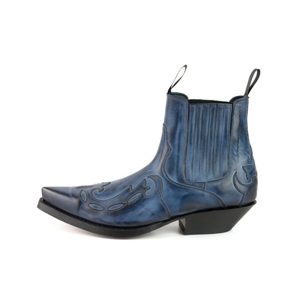 COWBOY ANKLE BOOTS AUSTIN 1931 blue