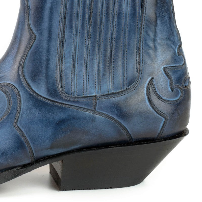 COWBOY ANKLE BOOTS AUSTIN 1931 blue