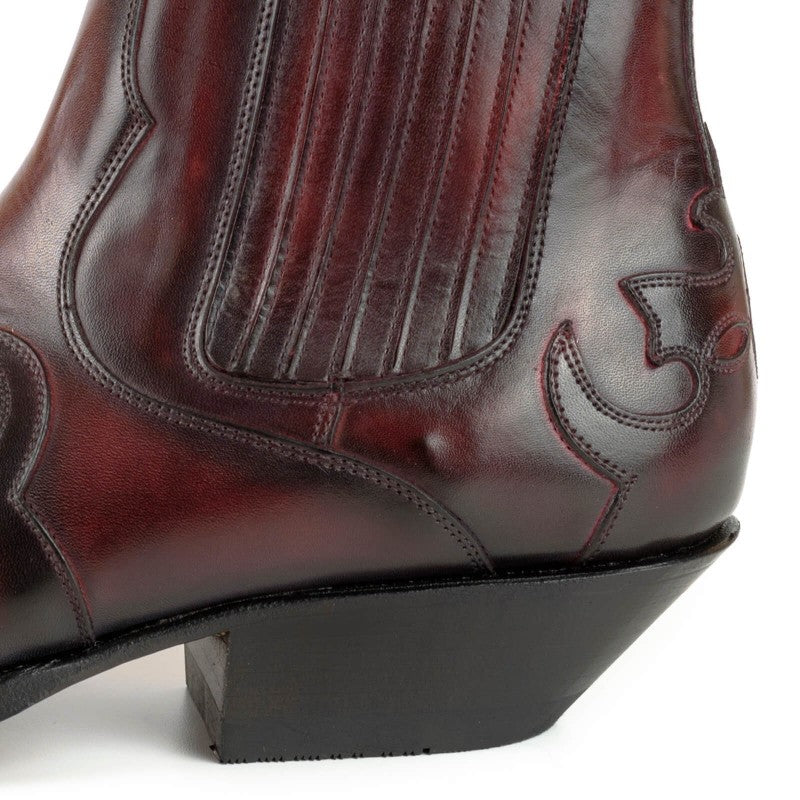 COWBOY ANKLE BOOTS AUSTIN 1931 bordeaux