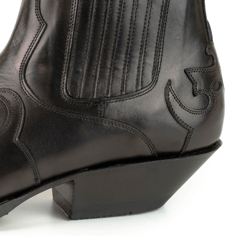 Cowboy Ankle Boots AUSTIN 1931 black