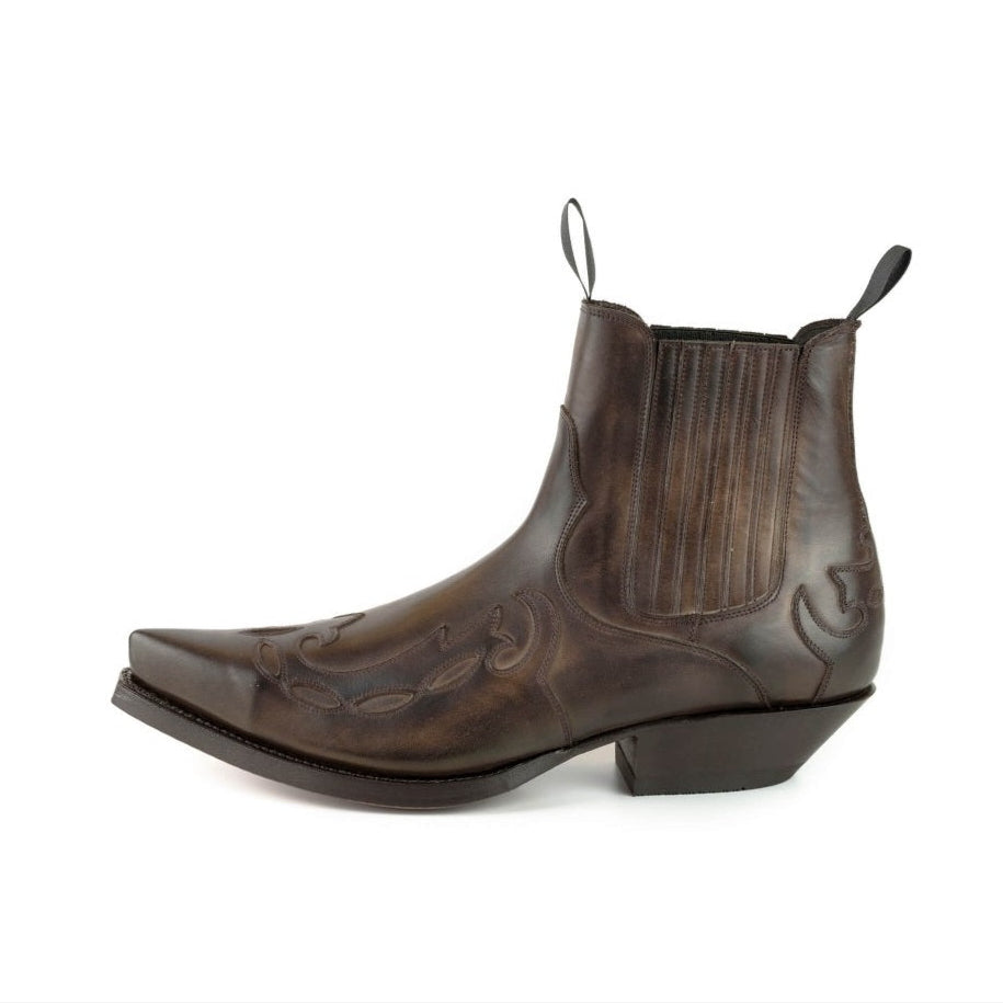 COWBOY ANKLE BOOTS AUSTIN 1931 brown testa