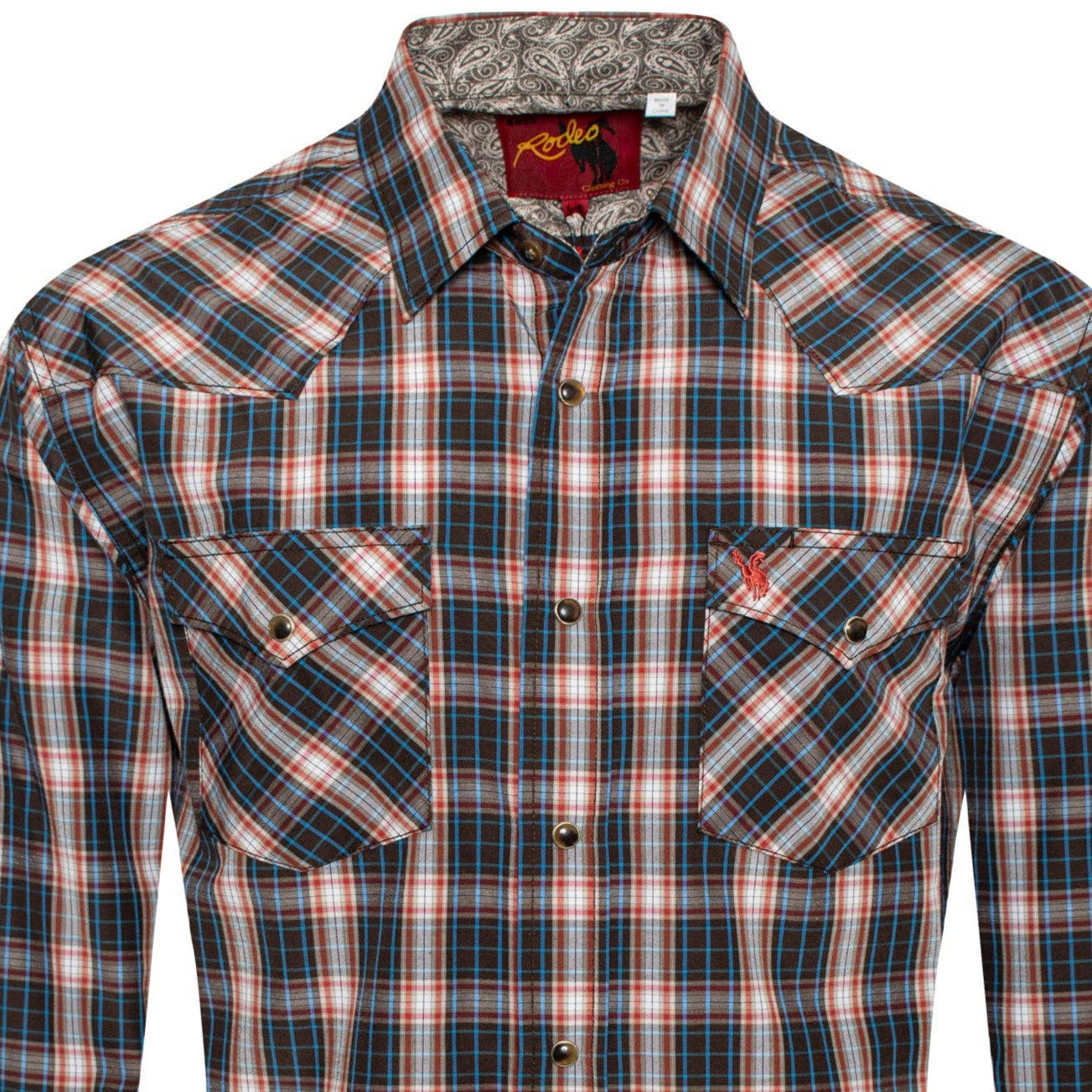 MEN'S WESTERN PLAID SHIRT RANCH