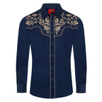MEN'S WESTERN SHIRT RODEO COWBOY