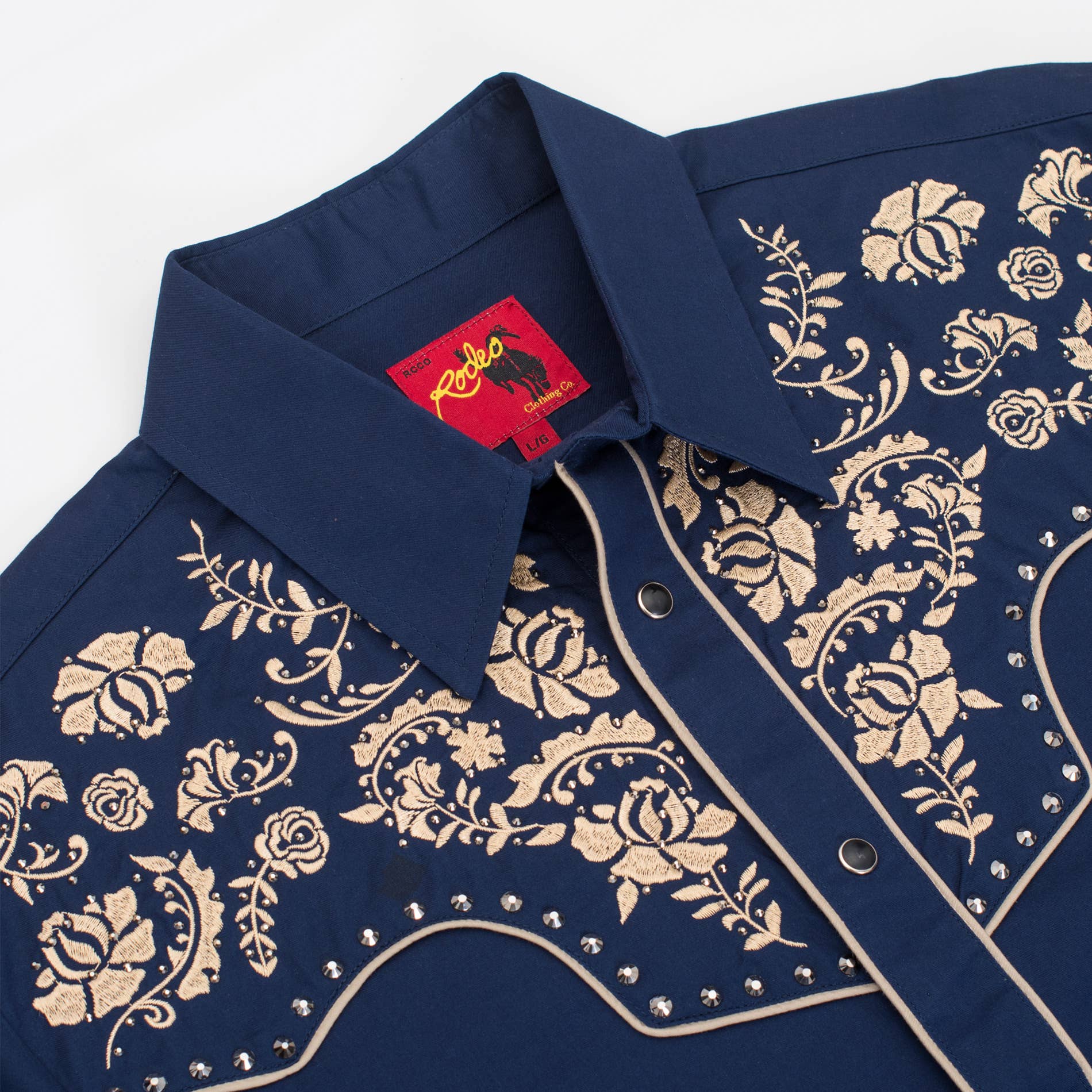 MEN'S WESTERN SHIRT RODEO COWBOY