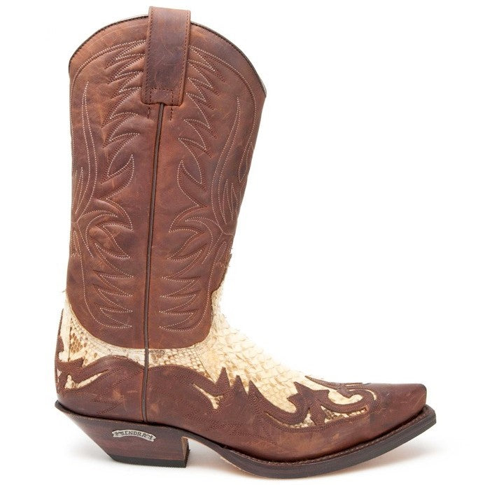 CUERVO PYTHON COWBOY BOOTS