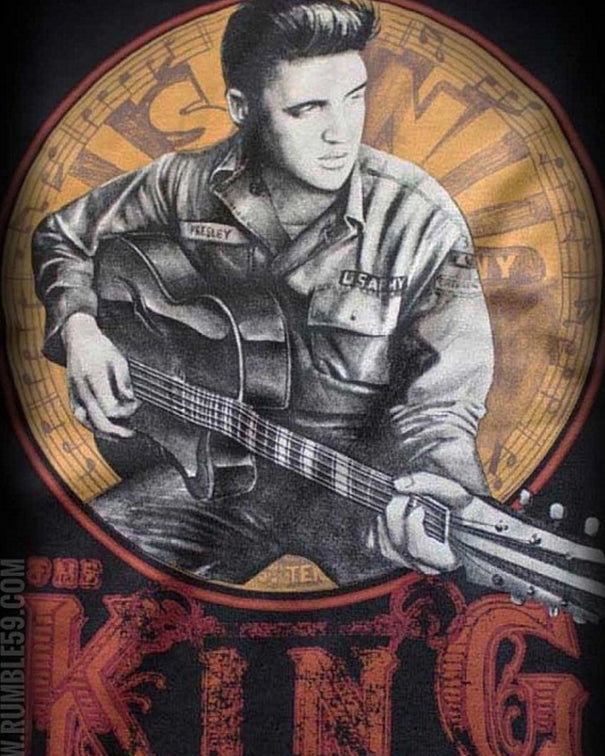 NAISTE T-SÄRK NOOR ELVIS PRESLEY
