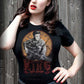 LADIES T-SHIRT YOUNG ELVIS PRESLEY