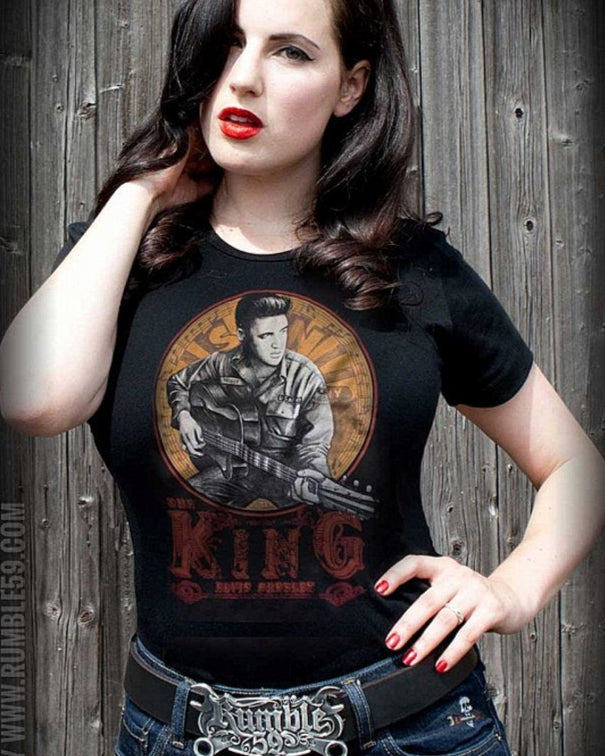 NAISTE T-SÄRK NOOR ELVIS PRESLEY