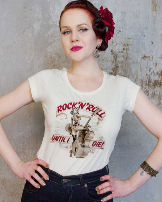 WOMEN'S ROCK'N'ROLL T-SHIRT