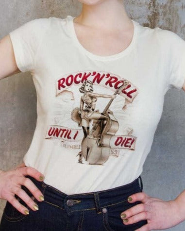 WOMEN'S ROCK'N'ROLL T-SHIRT