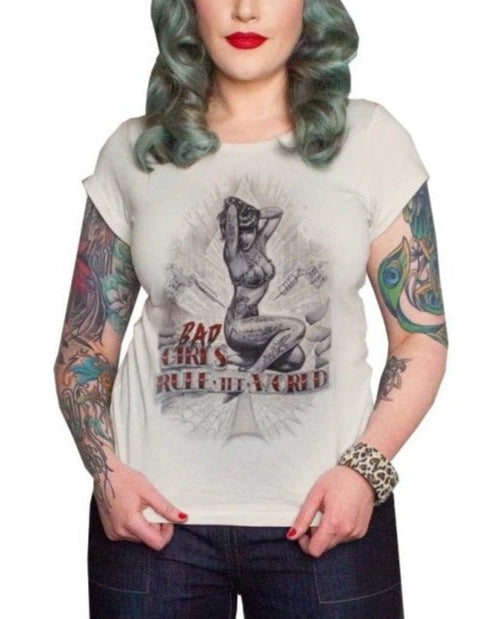 BAD GIRLS RULE THE WORLD T-SHIRT
